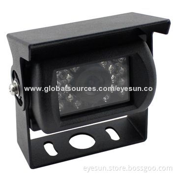 Car Rearview Camera with 90 to 120° Angle and Zinc Alloy Case